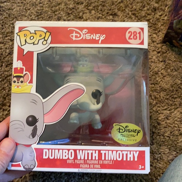 Funko Pop #281 Dumbo With Timothy Mouse Disney